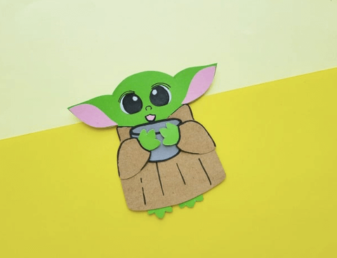 Star Wars Day Baby Yoda Craft